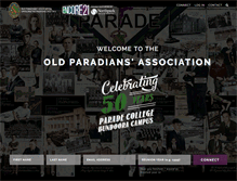 Tablet Screenshot of oldparadians.com.au